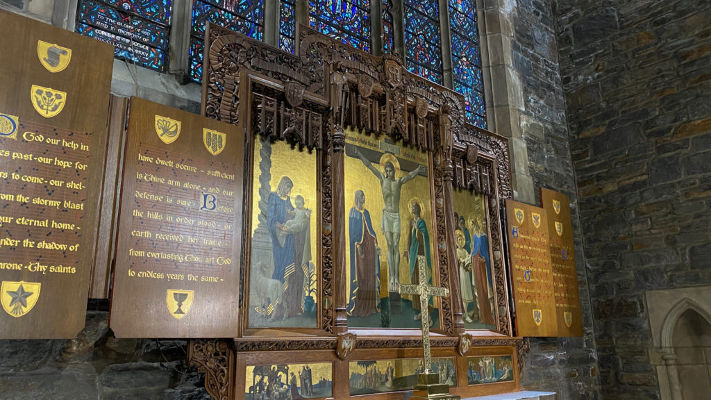 Photo of the Altar Reredos