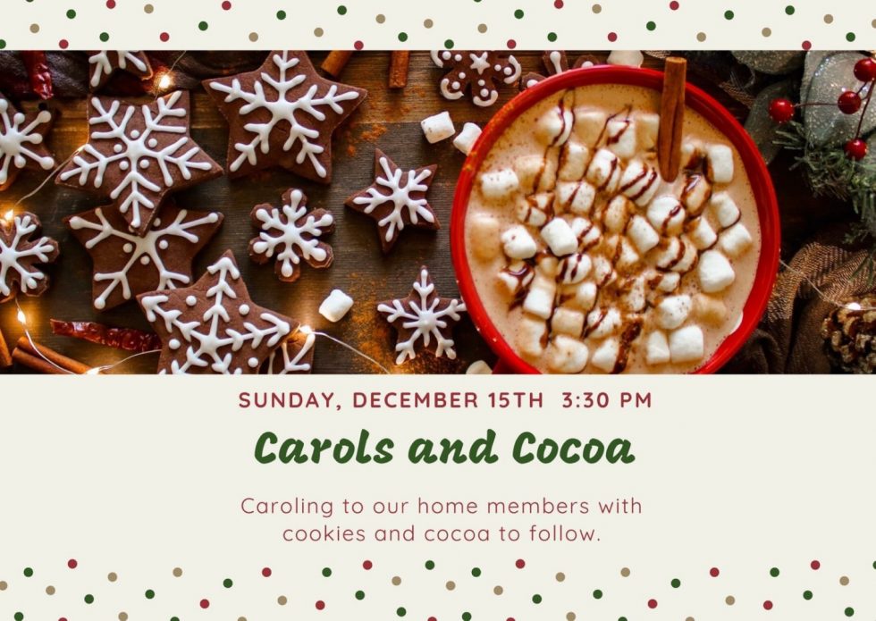 Carols And Cocoa, December 15 - Covenant Presbyterian Church