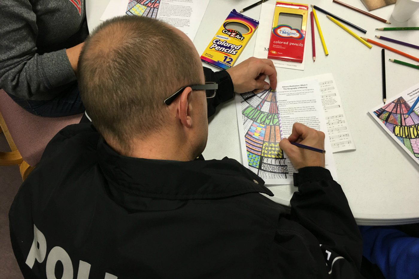 Coloring at St Marks Bloomfield NE